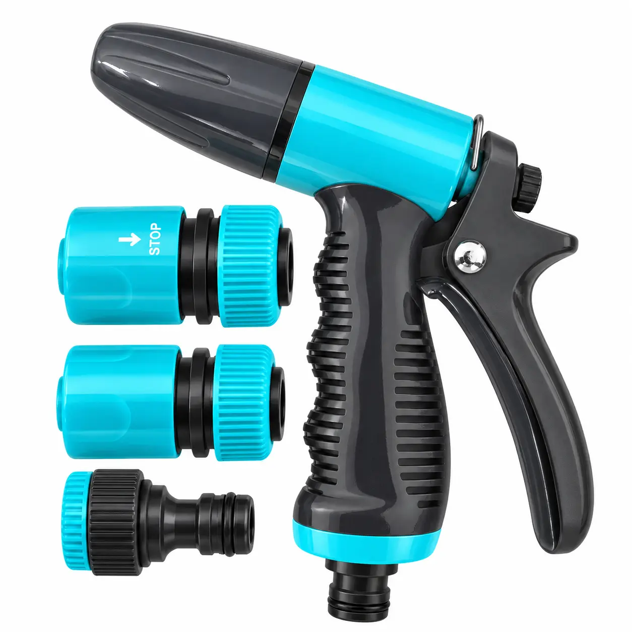 Adjustable Garden Hose Spray Gun Set