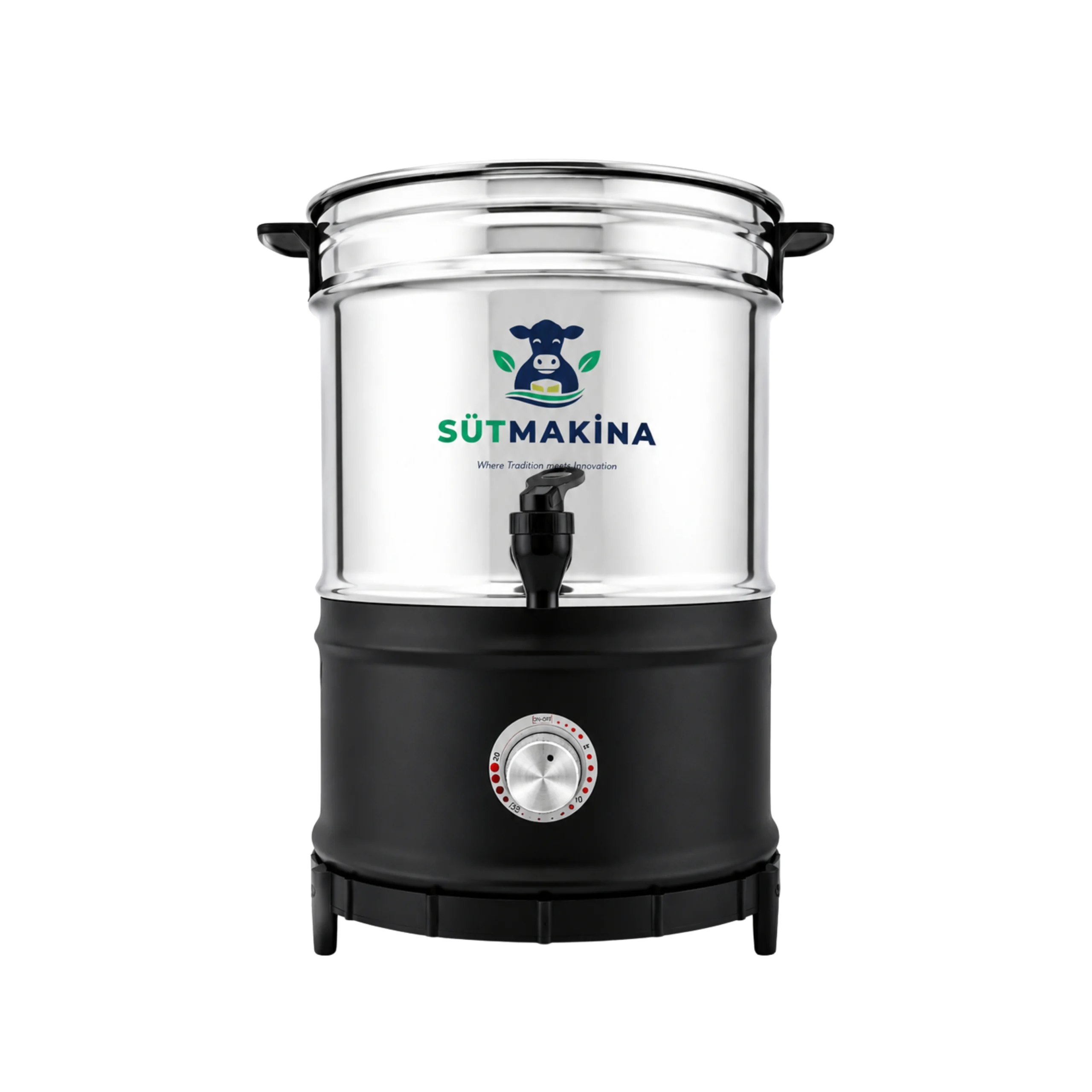 Electric Butter Churning Machine with Auto-Stop Timer – Stainless Steel | 10L & 20L