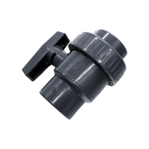DIN-PVC-SINGLE-UNION-BALL-VALVE-SOCKET