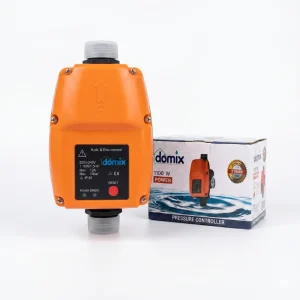 DOMIX HORIZONTAL TYPE AUTOMATIC WATER PUMP PRESSURE SWITCH PRESSURE CONTROLLER – 1100W | IP65 | 3 YEARS WARRANTY