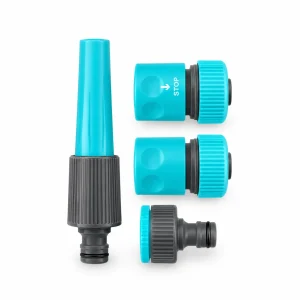Garden Hose Nozzle & Connector Set