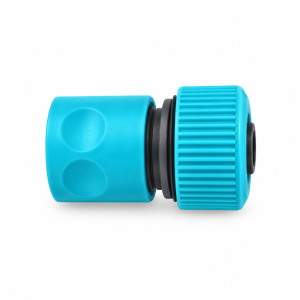 Green Glow Garden Hose Connector with Water Stop – Auto Shut-Off | Leak-Free Rubber Seal | Available in 1/2" & 3/4"